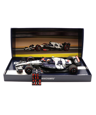 CKモデルカーズ 別注 ミニチャンプス 1/18スケール スクーデリア アルファタウリ AT04 角田裕毅 2023年 イギリスGP /23f1m/msl