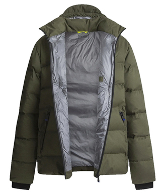 【50%オフセール】レッドブル レーシング チーム PEPE JEANS シティー パッファー ジャケット グリーン 2024 /LS-W/ARB