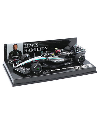 ミニチャンプス 1/43スケール メルセデス AMG ペトロナス F1 W15 E パフォーマンス ルイス・ハミルトン 2024年 /24f1m