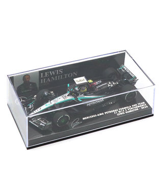 ミニチャンプス 1/43スケール メルセデス AMG ペトロナス F1 W15 E パフォーマンス ルイス・ハミルトン 2024年 /24f1m