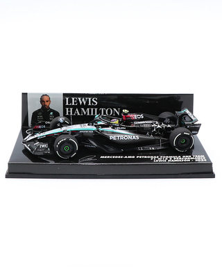 ミニチャンプス 1/43スケール メルセデス AMG ペトロナス F1 W15 E パフォーマンス ルイス・ハミルトン 2024年 /24f1m