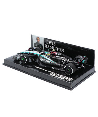 ミニチャンプス 1/43スケール メルセデス AMG ペトロナス F1 W15 E パフォーマンス ルイス・ハミルトン 2024年 /24f1m