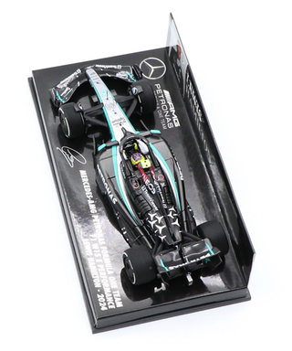 ミニチャンプス 1/43スケール メルセデス AMG ペトロナス F1 W15 E パフォーマンス ルイス・ハミルトン 2024年 /24f1m