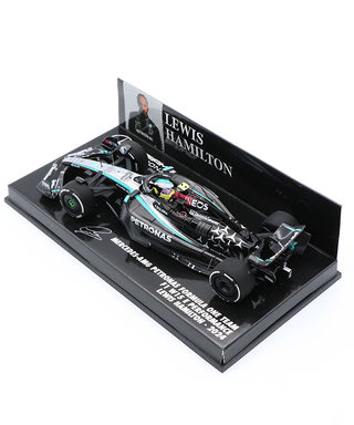 ミニチャンプス 1/43スケール メルセデス AMG ペトロナス F1 W15 E パフォーマンス ルイス・ハミルトン 2024年 /24f1m