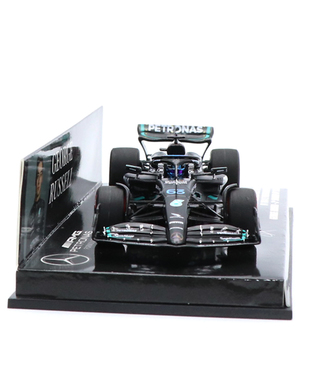 ミニチャンプス 1/43スケール メルセデス AMG ペトロナス F1 W14 E パフォーマンス ジョージ・ラッセル 2023年 スペインGP 3位入賞 /23f1m/msl
