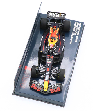 ミニチャンプス 1/43スケール オラクル レッドブル レーシング ホンダ RB19 マックス・フェルスタッペン 2023年 モナコGP 優勝 /ARB/23f1m/msl