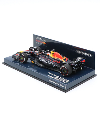 ミニチャンプス 1/43スケール オラクル レッドブル レーシング ホンダ RB19 マックス・フェルスタッペン 2023年 スペインGP 優勝 /ARB/23f1m/msl