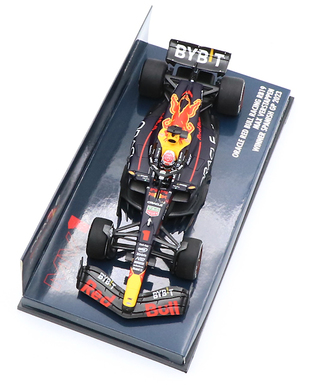ミニチャンプス 1/43スケール オラクル レッドブル レーシング ホンダ RB19 マックス・フェルスタッペン 2023年 スペインGP 優勝 /ARB/23f1m/msl