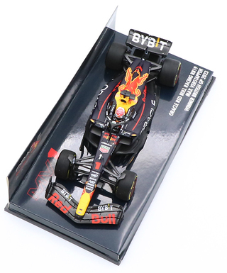 ミニチャンプス 1/43スケール オラクル レッドブル レーシング ホンダ RB19 マックス・フェルスタッペン 2023年 イギリスGP 優勝 /ARB/23f1m/msl