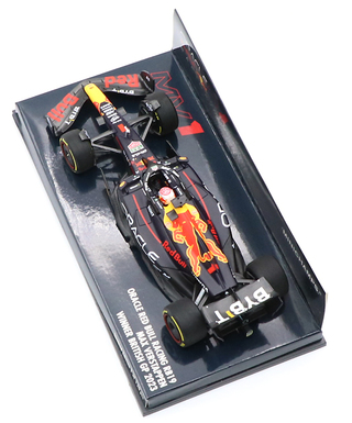 ミニチャンプス 1/43スケール オラクル レッドブル レーシング ホンダ RB19 マックス・フェルスタッペン 2023年 イギリスGP 優勝 /ARB/23f1m/msl