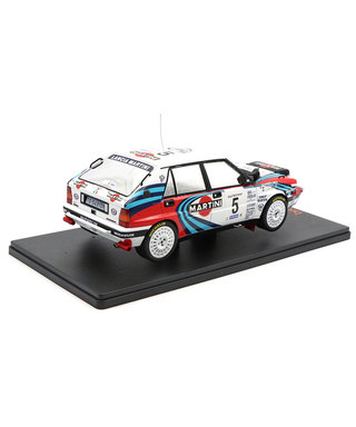 【30%オフセール】イクソ 1/18スケール ランチア デルタ インテグラーレ 16V NO.5 1990年 サファリ ラリー /msl