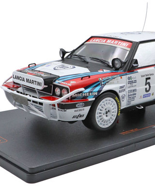 【30%オフセール】イクソ 1/18スケール ランチア デルタ インテグラーレ 16V NO.5 1990年 サファリ ラリー /msl