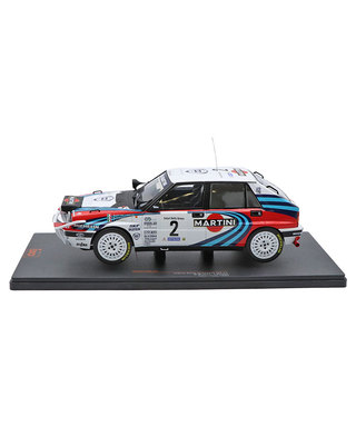 【30%オフセール】イクソ 1/18スケール ランチア デルタ インテグラーレ 16V NO.2 1990年 サファリ ラリー /msl