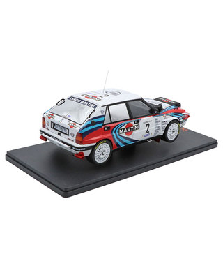【30%オフセール】イクソ 1/18スケール ランチア デルタ インテグラーレ 16V NO.2 1990年 サファリ ラリー /msl