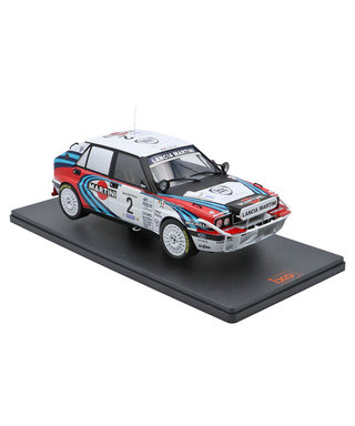【30%オフセール】イクソ 1/18スケール ランチア デルタ インテグラーレ 16V NO.2 1990年 サファリ ラリー /msl