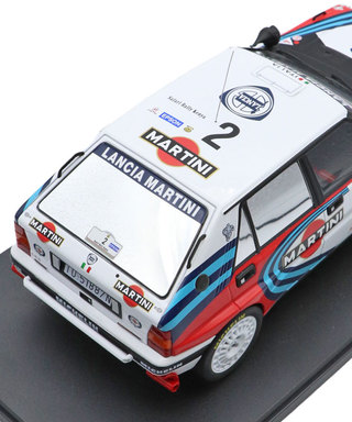 【30%オフセール】イクソ 1/18スケール ランチア デルタ インテグラーレ 16V NO.2 1990年 サファリ ラリー /msl
