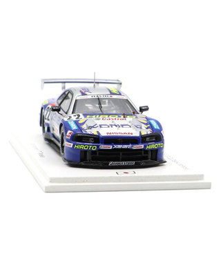 スパーク 1/43スケール ザナヴィ ヒロト 日産 スカイライン GT-R (R34) NO.22 ミハエル・クルム / 田中哲也 2001年 JGTC GT500 /msl