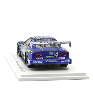 スパーク 1/43スケール ザナヴィ ヒロト 日産 スカイライン GT-R (R34) NO.22 ミハエル・クルム / 田中哲也 2001年 JGTC GT500 /msl