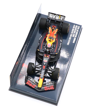 ミニチャンプス 1/43スケール オラクル レッドブル レーシング ホンダ RB19 マックス・フェルスタッペン 2023年 ベルギーGP 優勝 /ARB/23f1m/msl