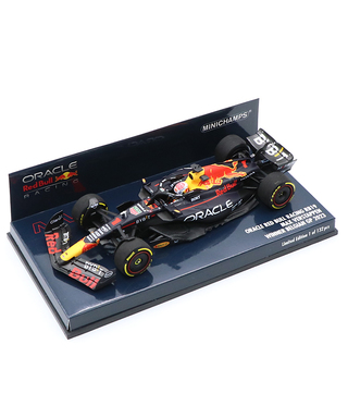 ミニチャンプス 1/43スケール オラクル レッドブル レーシング ホンダ RB19 マックス・フェルスタッペン 2023年 ベルギーGP 優勝 /ARB/23f1m/msl