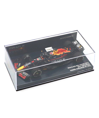 ミニチャンプス 1/43スケール オラクル レッドブル レーシング ホンダ RB19 マックス・フェルスタッペン 2023年 ハンガリーGP 優勝 /ARB/23f1m/msl
