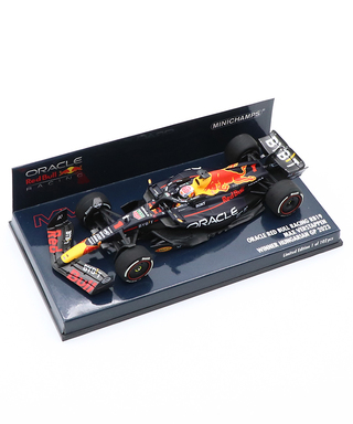 ミニチャンプス 1/43スケール オラクル レッドブル レーシング ホンダ RB19 マックス・フェルスタッペン 2023年 ハンガリーGP 優勝 /ARB/23f1m/msl