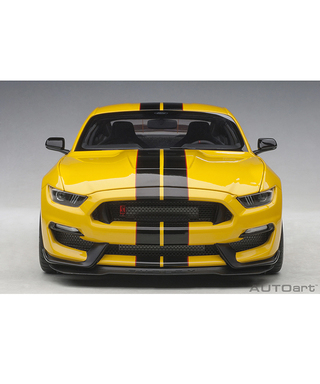 オートアート 1/18スケール フォード シェルビー GT350R （イエロー）/msl