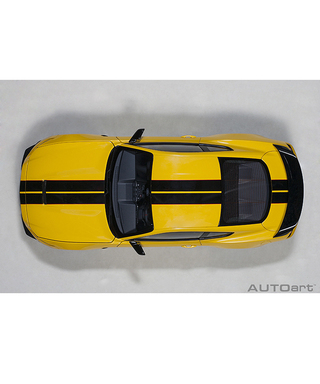 オートアート 1/18スケール フォード シェルビー GT350R （イエロー）/msl