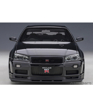 オートアート 1/18スケール 日産 スカイライン GT-R （R34） Vスペック II （ブラックパール）/msl
