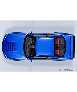 オートアート 1/18スケール ニスモ R34 GT-R Z-tune （ベイサイドブルー）/msl