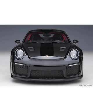 オートアート 1/18スケール ポルシェ 911 （991.2） GT2 RS ヴァイザッハ・パッケージ （ブラック）/msl