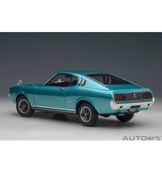 オートアート 1/18スケール トヨタ セリカ リフトバック 2000GT （RA25） 1973 （ターコイズブルー・メタリック）/msl