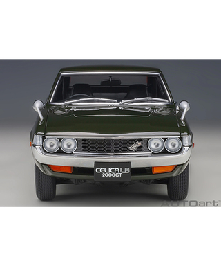 オートアート 1/18スケール トヨタ セリカ リフトバック 2000GT （RA25） 1973 （モスグリーン）/msl