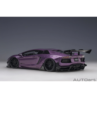 オートアート 1/18スケール LB-WORKS ランボルギーニ アヴェンタドール リミテッドエディション （メタリック・パープル）/msl