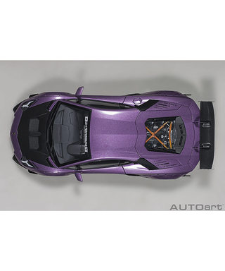 オートアート 1/18スケール LB-WORKS ランボルギーニ アヴェンタドール リミテッドエディション （メタリック・パープル）/msl