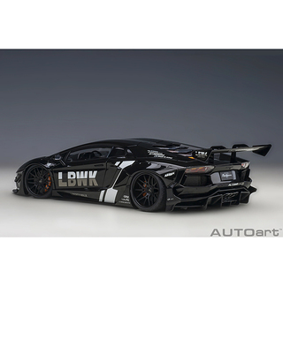 オートアート 1/18スケール LB-WORKS ランボルギーニ アヴェンタドール リミテッドエディション （ブラック）/msl