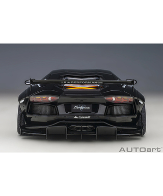 オートアート 1/18スケール LB-WORKS ランボルギーニ アヴェンタドール リミテッドエディション （ブラック）/msl