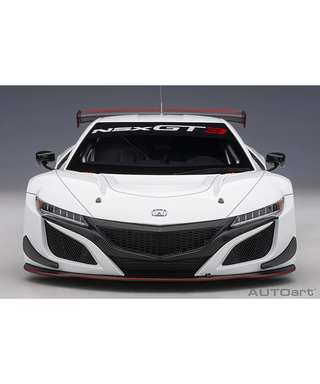 オートアート 1/18スケール ホンダ NSX GT3 2018 （ホワイト）/msl