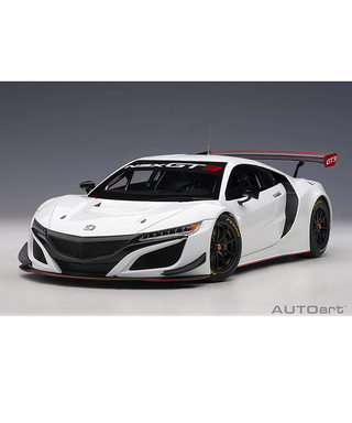 オートアート 1/18スケール ホンダ NSX GT3 2018 （ホワイト）/msl