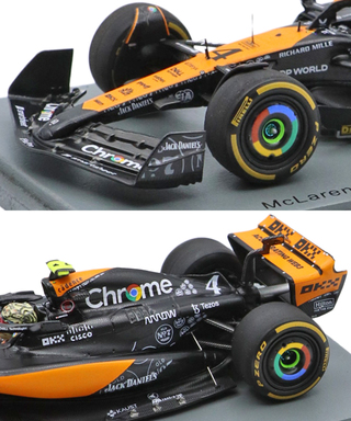 スパーク 1/43スケール マクラーレン MCL60 ランド・ノリス 2023年 ラスベガスGP /23f1m/msl