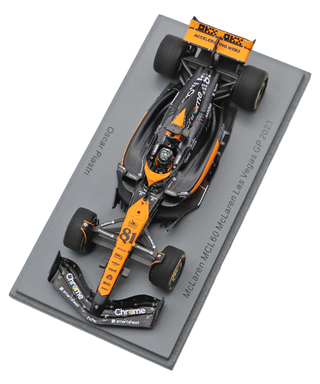 スパーク 1/43スケール マクラーレン MCL60 オスカー・ピアストリ 2023年 ラスベガスGP /23f1m/msl