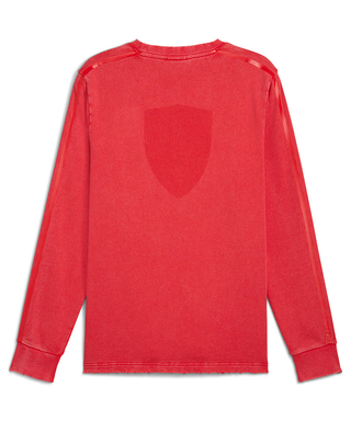 【30%オフセール】PUMA フェラーリ レース デザート サン ラスベガス シャルル・ルクレール クルースウェット レッド / LS-W