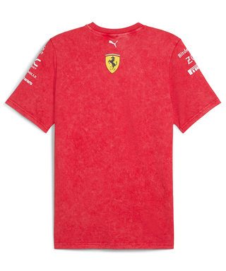 【50%オフセール】PUMA スクーデリア フェラーリ SF チーム デザート サン ラスベガス Tシャツ 2024 /TM-W
