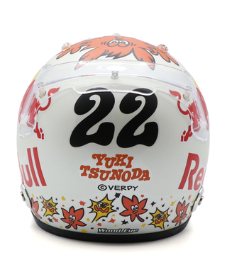 角田裕毅 オフィシャル 別注 1/2スケール 角田裕毅 2024年 日本GP ヘルメット