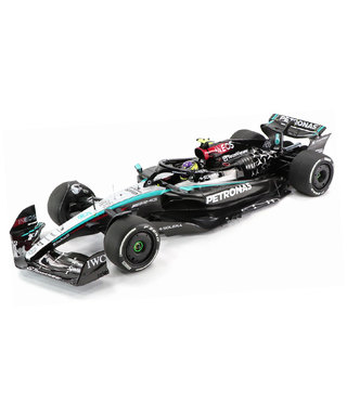 ミニチャンプス 1/18スケール メルセデス AMG ペトロナス F1 W15 E パフォーマンス ルイス・ハミルトン 2024年 /24f1m