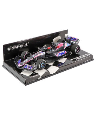 ミニチャンプス 1/43スケール BWT アルピーヌ F1 チーム A524 エステバン・オコン 2024年 /24f1m