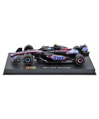 ブラゴ 1/43スケール BWT アルピーヌ F1 チーム  A524 ピエール・ガスリー 2024年（ドライバー付属） /24f1m