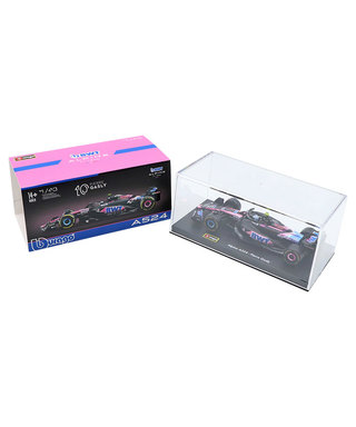 ブラゴ 1/43スケール BWT アルピーヌ F1 チーム  A524 ピエール・ガスリー 2024年（ドライバー付属） /24f1m