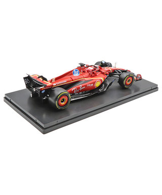ブラゴ 1/18スケール フェラーリ SF24 シャルル・ルクレール 2024年（ケース付属）  /24f1m