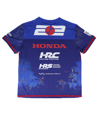 角田裕毅 x HRC Honda RACING コラボ Tシャツ ネイビー 2025